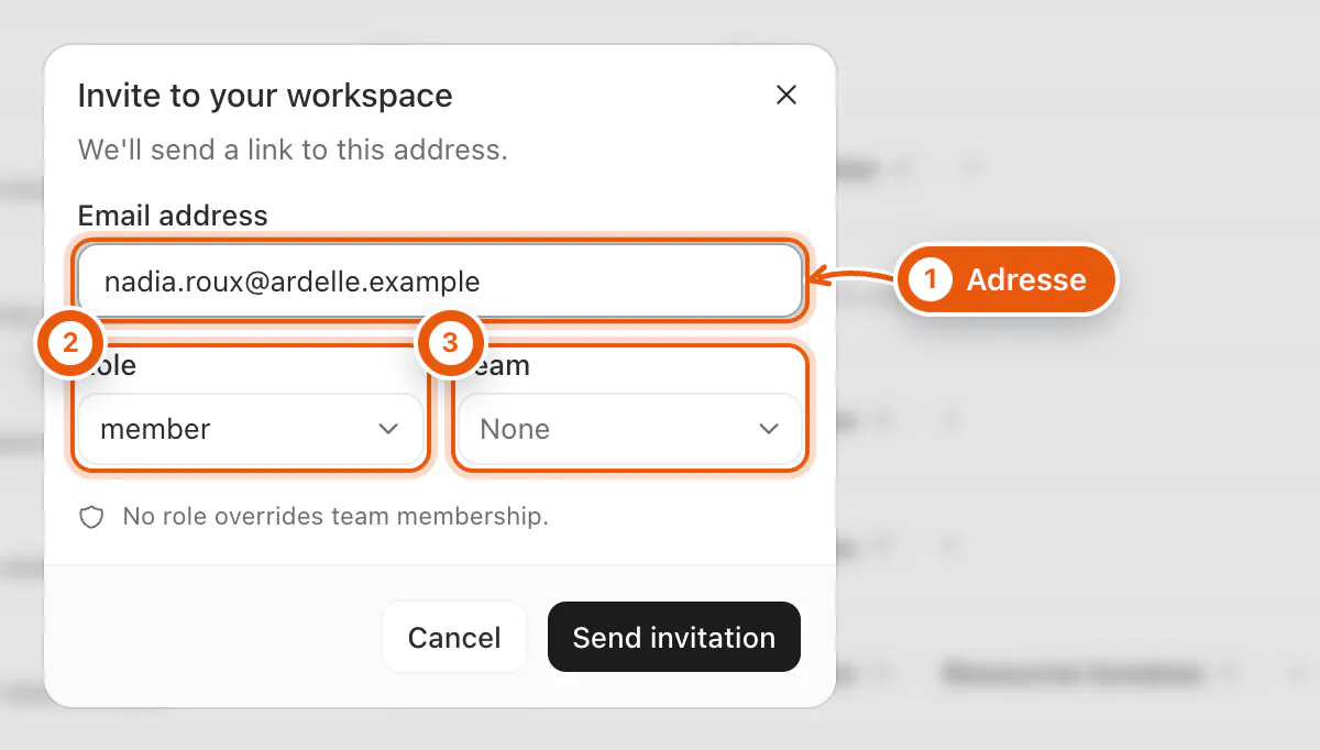 L'invitation d'un collègue